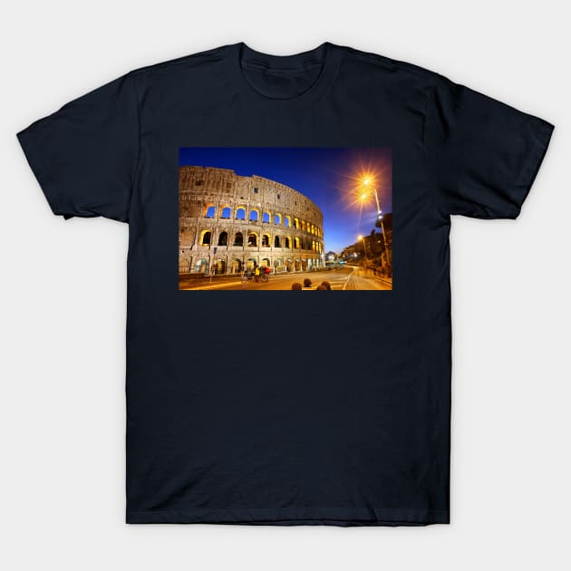 Nights at the Colosseum T-Shirt by Cretense72